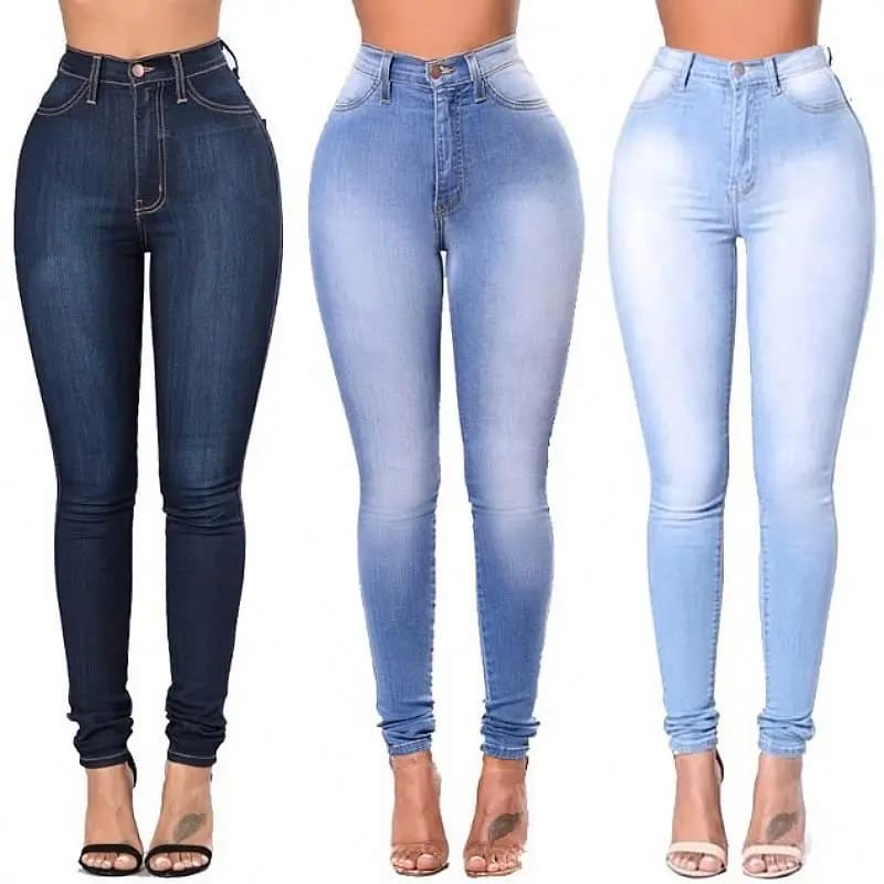 Ladies skin jeans